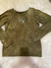 Load image into Gallery viewer, XL/XXL Hemp Fleece “Fuck off” Embroidered Long Sleeve Wazil_ Collab