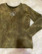 Load image into Gallery viewer, XXL/XXXL Hemp Fleece “Fuck off” Embroidered Long Sleeve Wazil_ collab