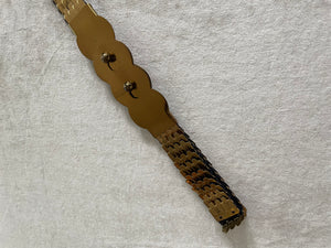 Vintage gold waist belt