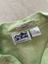 Load image into Gallery viewer, Large Vintage embroidered ‘Edward’ Irish linen button down