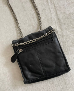 Leather Chain Travel purse