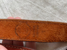 Load image into Gallery viewer, Vintage leather waist belt