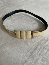 Load image into Gallery viewer, Vintage authentic snake skin belt