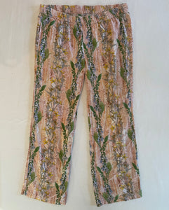 Large vintage floral pants