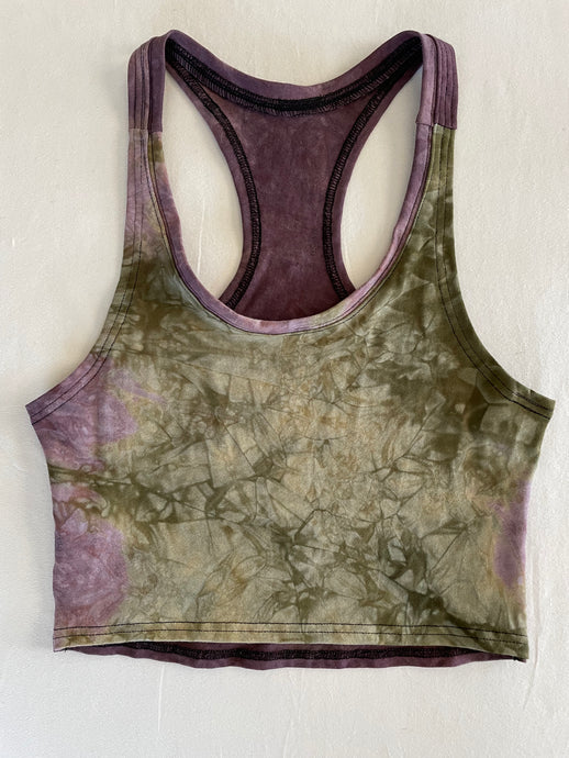 Medium cropped racerback