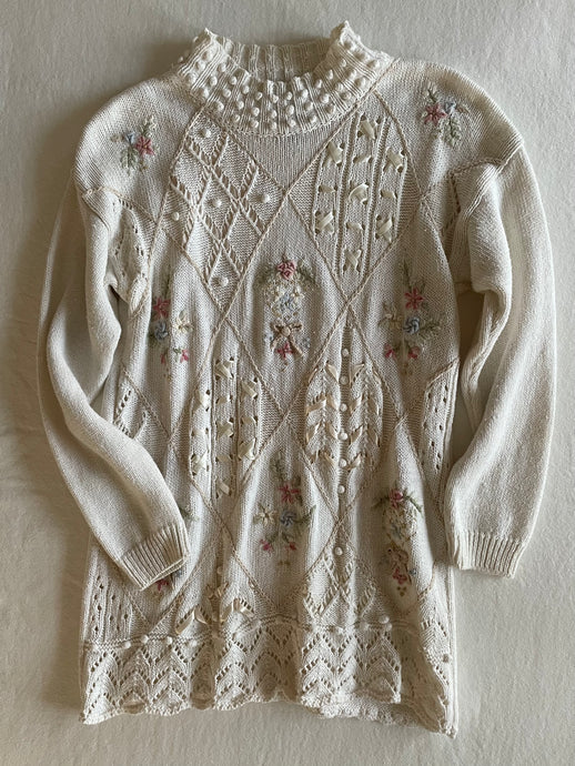 Med Vintage ‘Beldoch Popper’ sweater