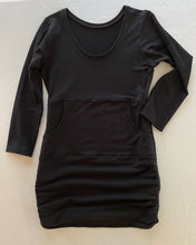 Load image into Gallery viewer, Large Second hand ‘viragoes duds’ Black Dress